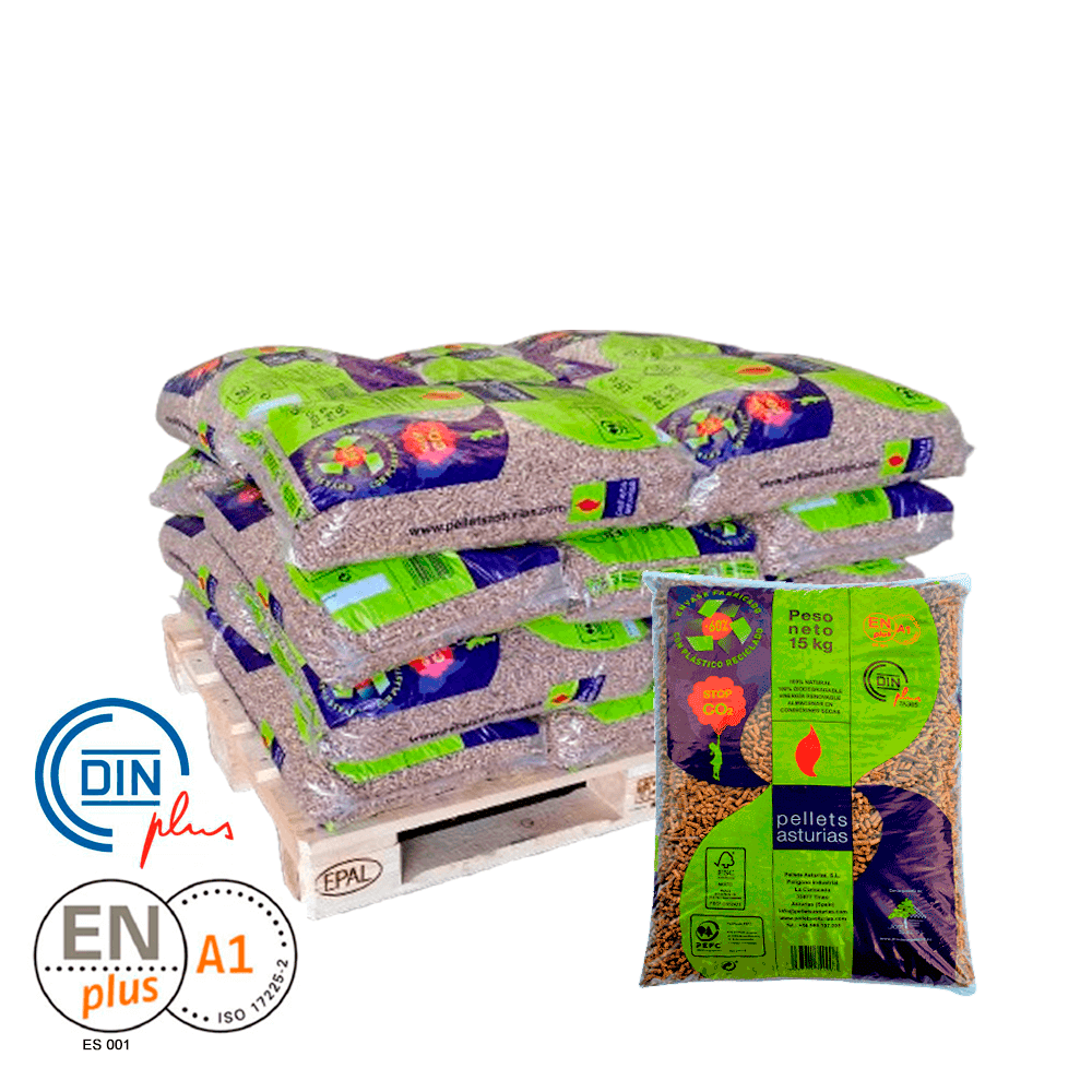 pellets asturias palet de 20 sacos