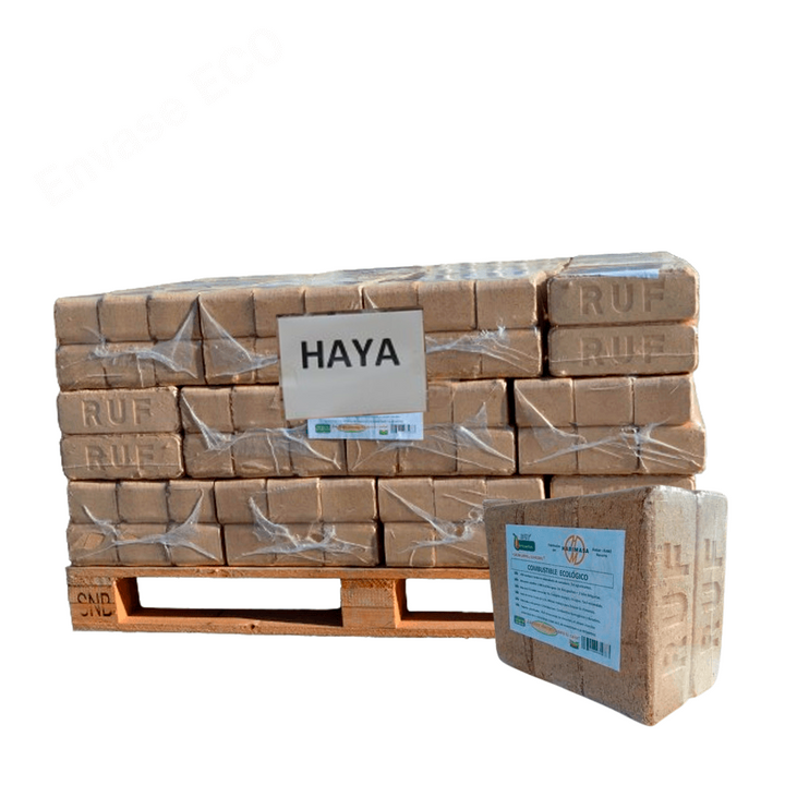 briquetas ruf haya 45 paquetes x 6 briquetas