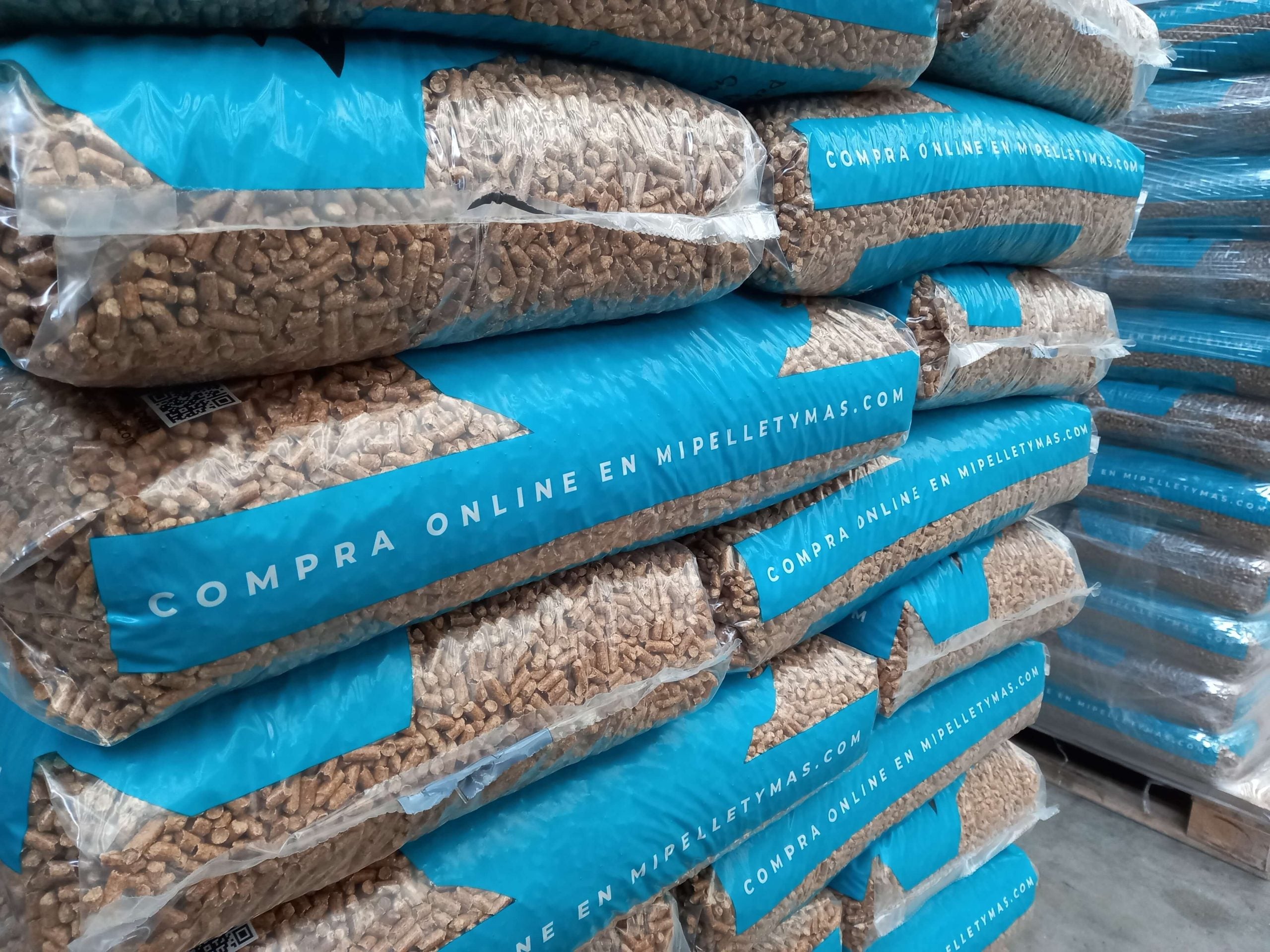 MI PELLET – pellet certificado EnPLUS A1 – 77 sacos